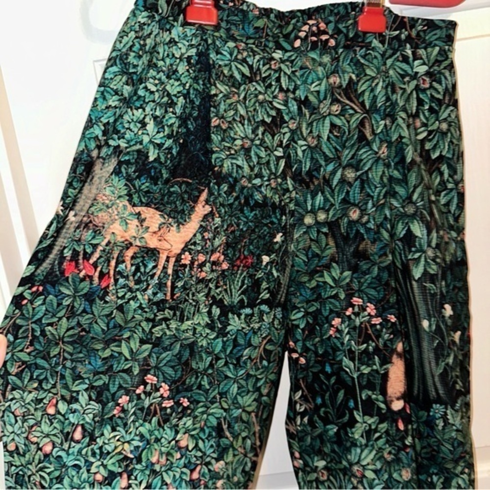 Forest Friends Lounge Pants *altered* - Picture 1 of 4